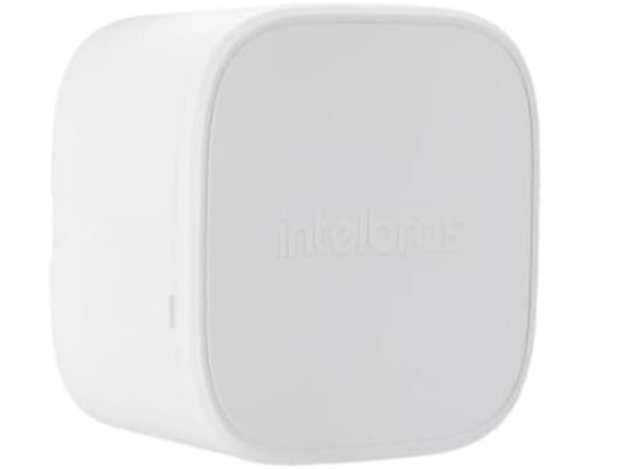 Caixa de passagem para CFTV VBOX 1000 Mini da Intelbras na cor branca